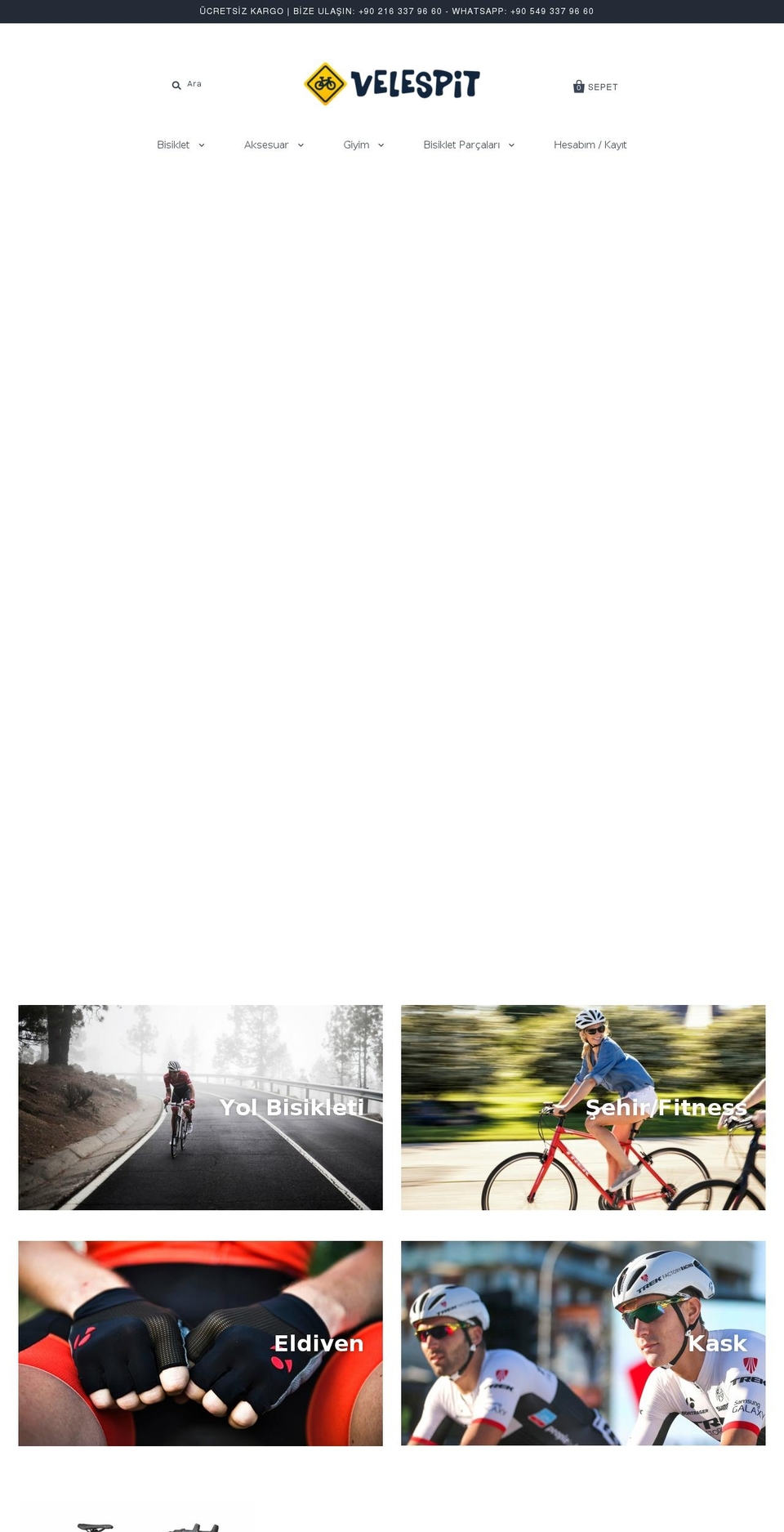 velespit.bike shopify website screenshot