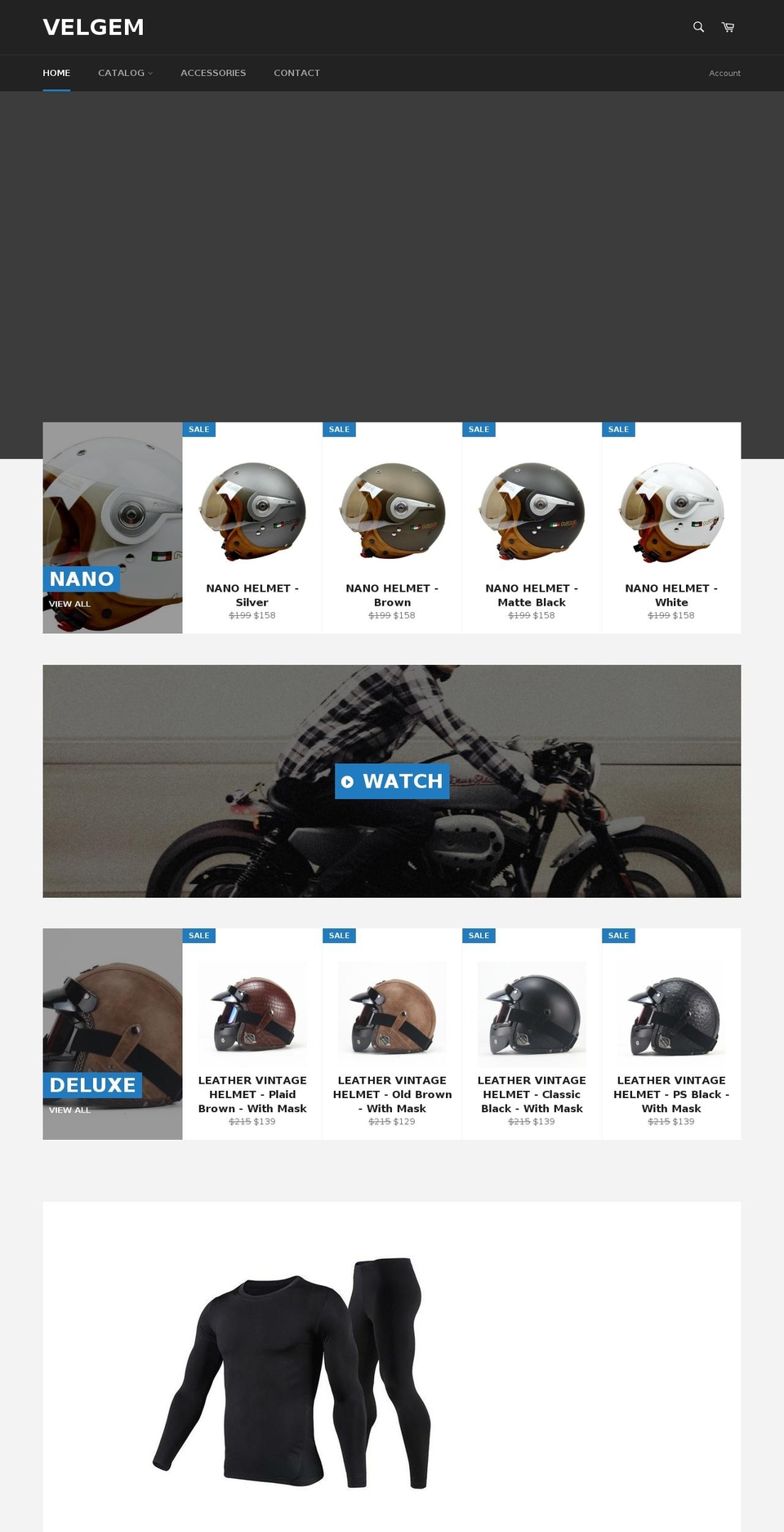velgem.com — Shopify storefront screenshot