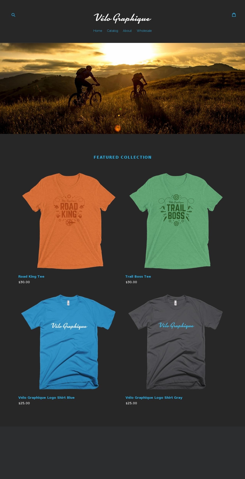velographique.com — Shopify storefront screenshot