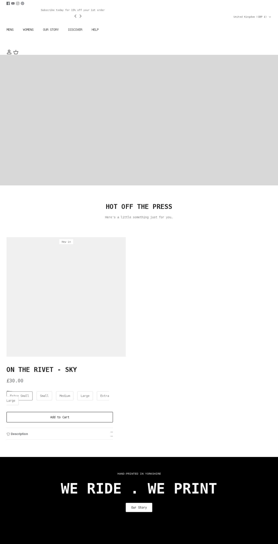 velokind.com — Shopify storefront screenshot
