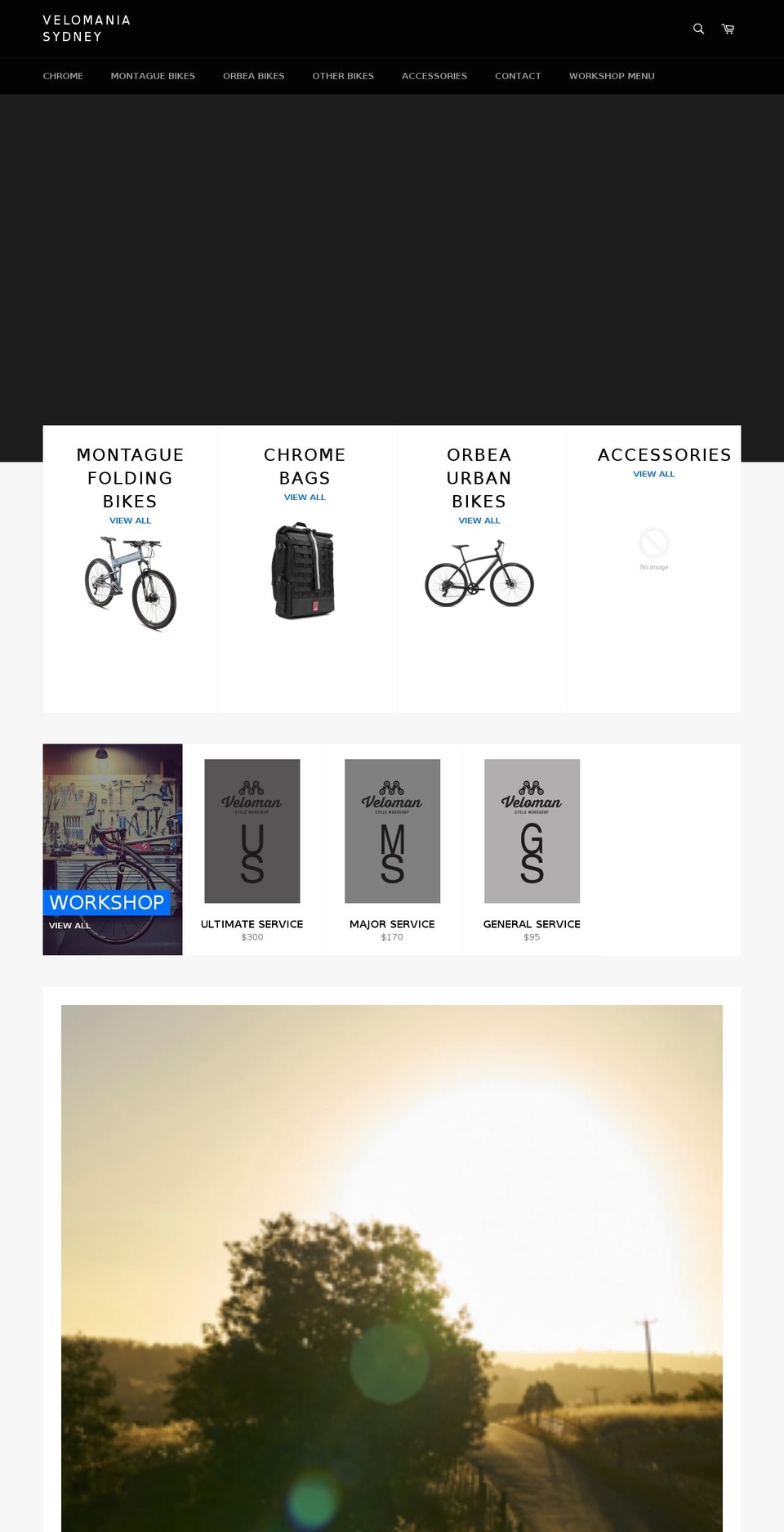 velomania.com.au shopify website screenshot