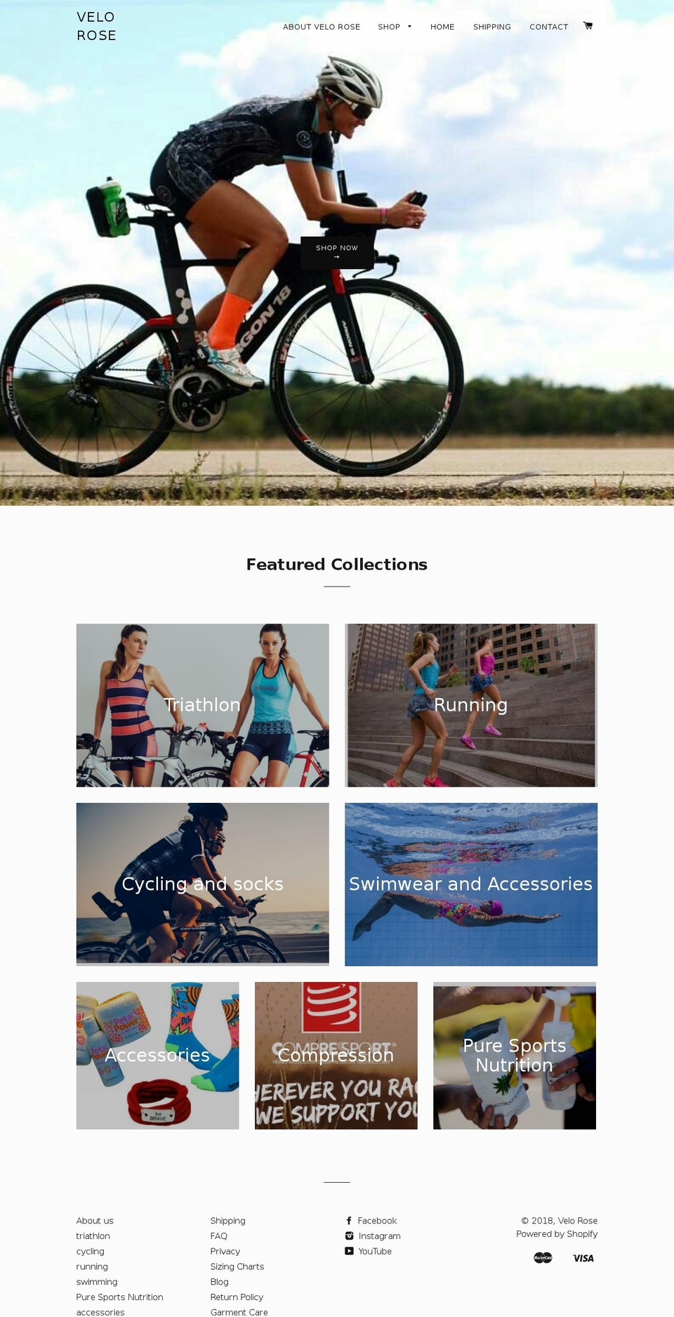 velorose.com.au shopify website screenshot
