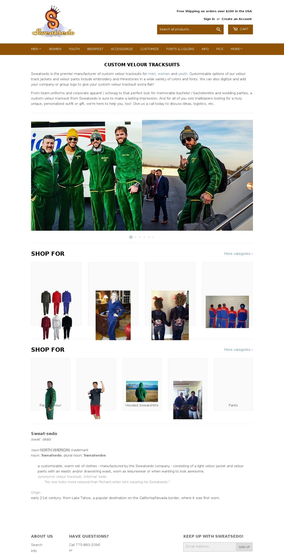 velourtex.com — Shopify storefront screenshot