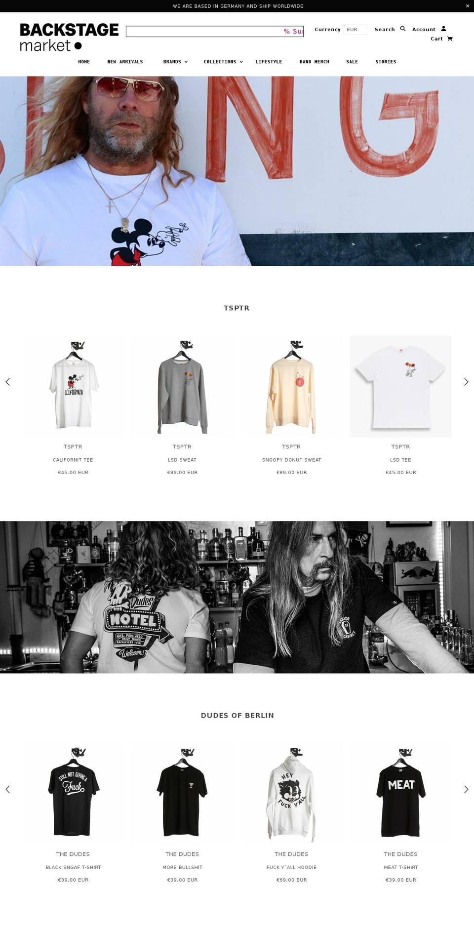 velvet-lobster.com — Shopify storefront screenshot