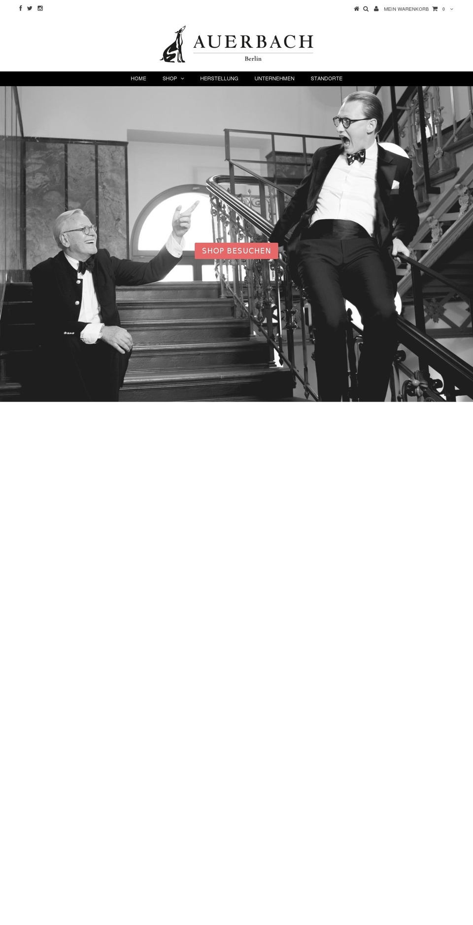 velvet-tie.com shopify website screenshot