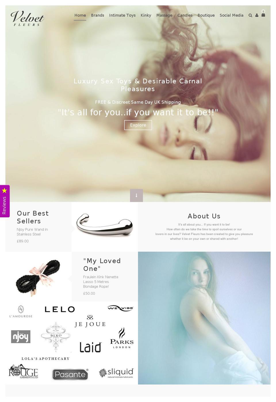 Change Brand Map - Feb 24th 2016 Shopify theme site example velvetfleur.com