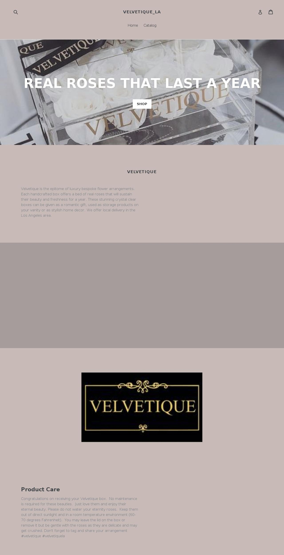 velvetiquela.com shopify website screenshot