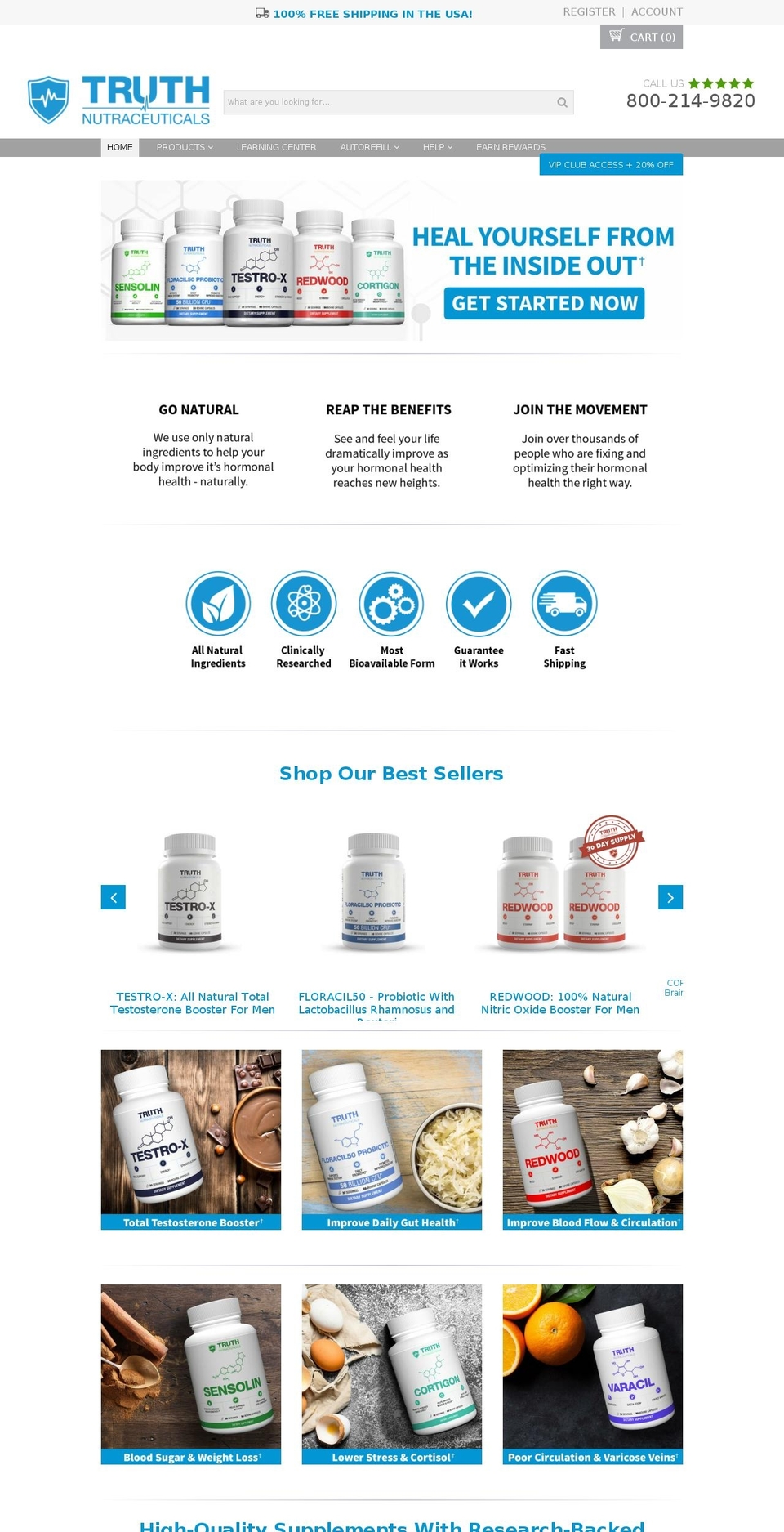 venderio.com shopify website screenshot
