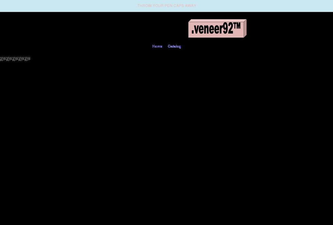 veneer92tm.com shopify website screenshot