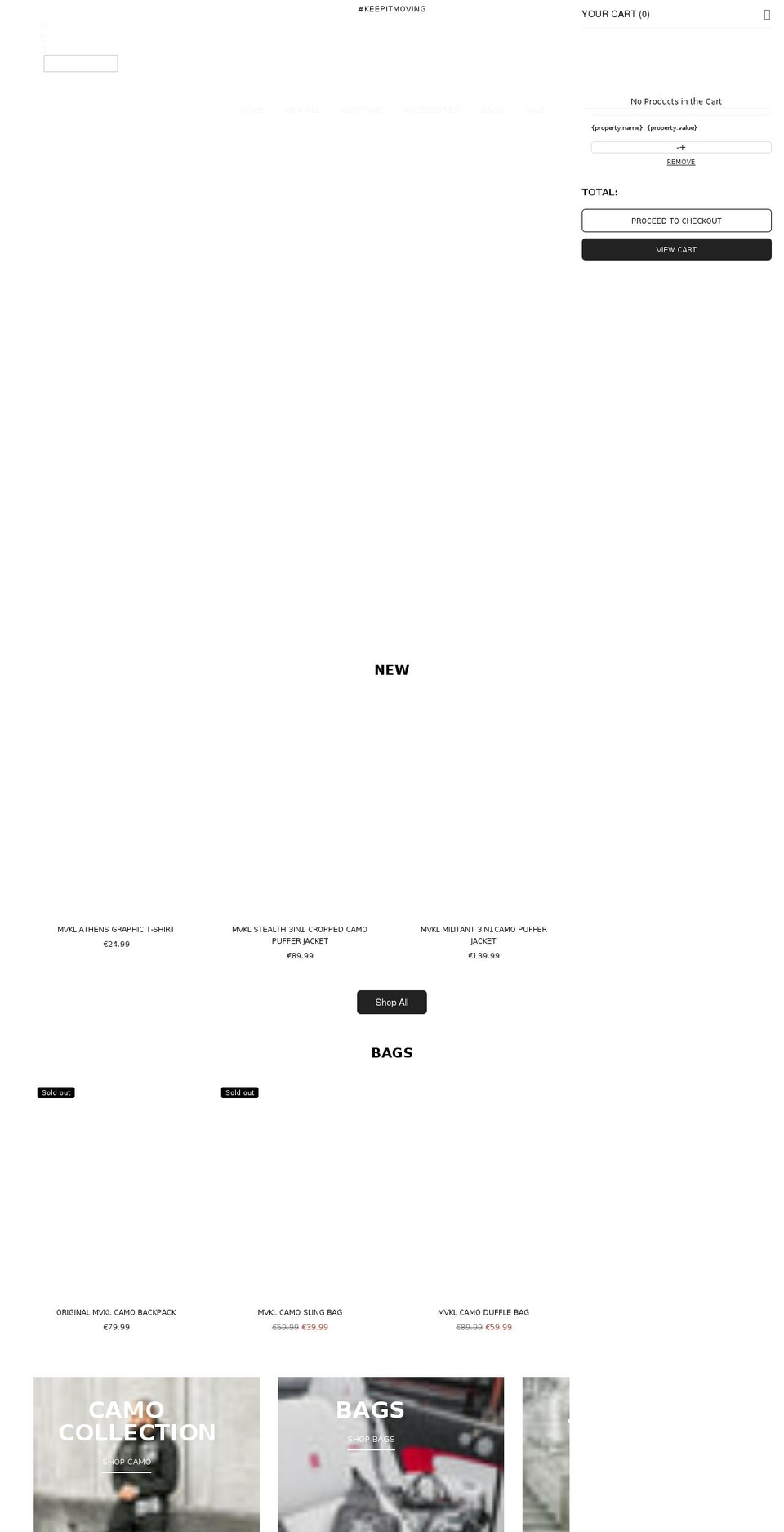 veniafilms.com shopify website screenshot