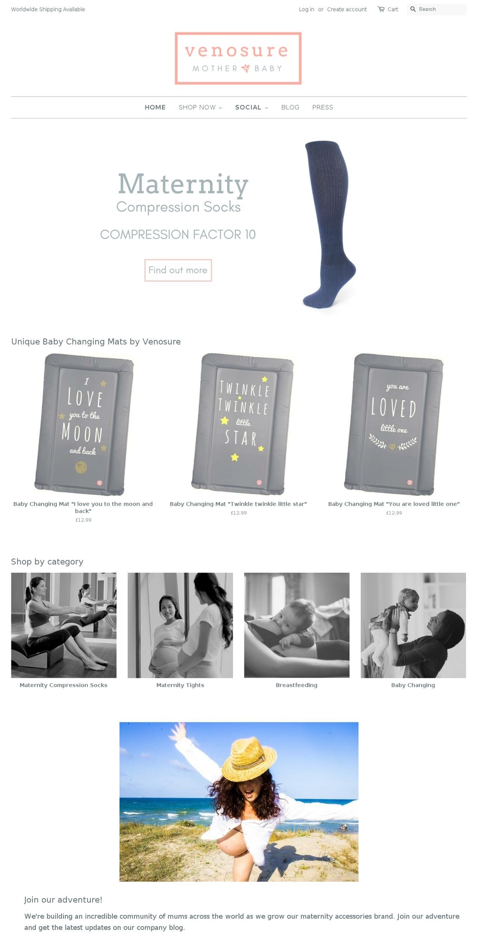 venosure.com shopify website screenshot