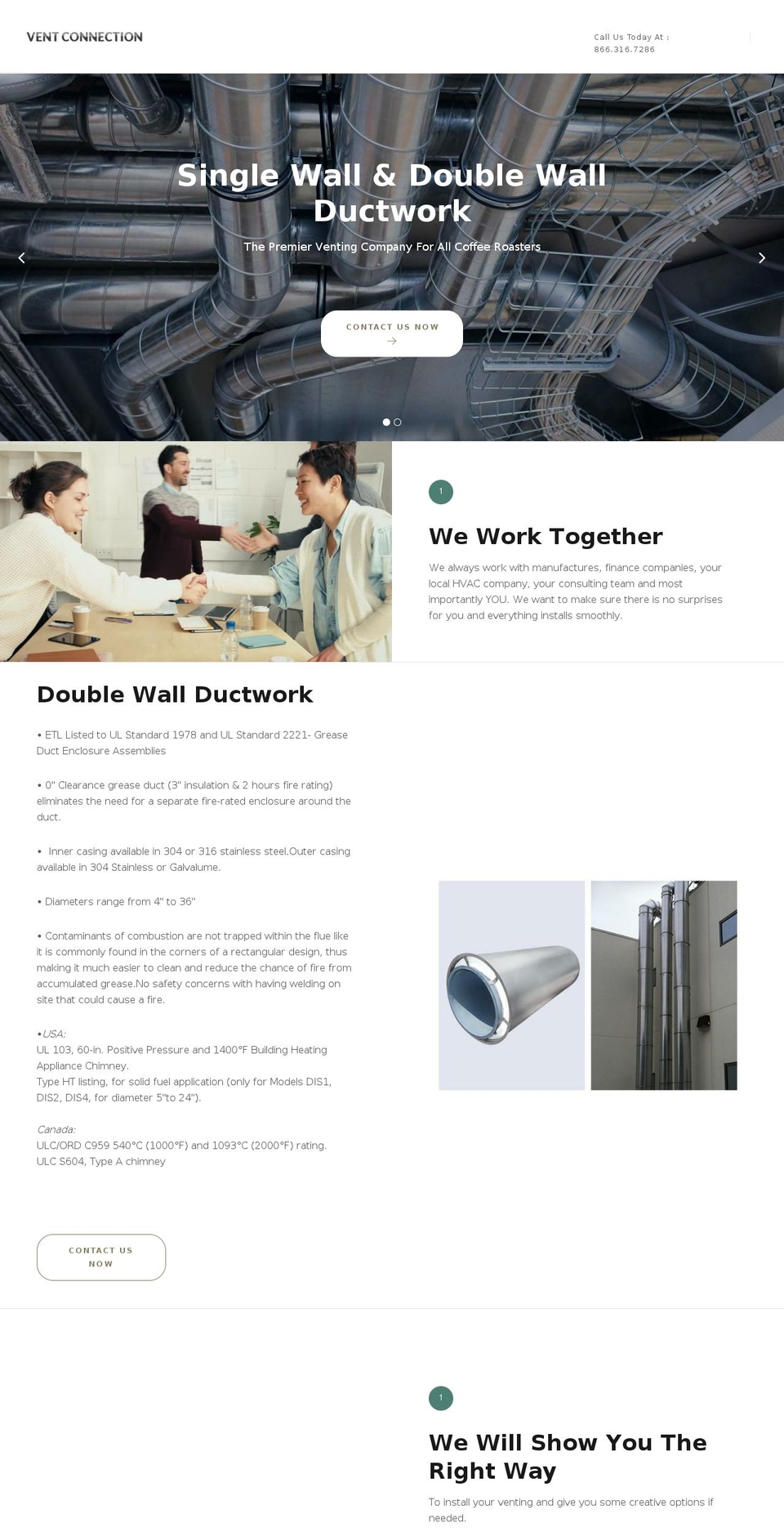 ventextend.com — Shopify storefront screenshot