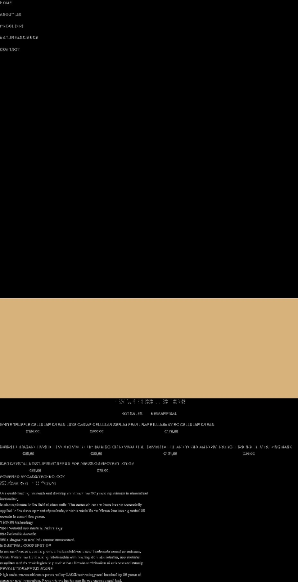 vento-vivere.com shopify website screenshot