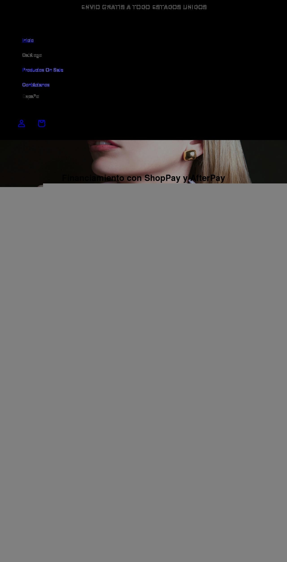venturajoyeria.com shopify website screenshot