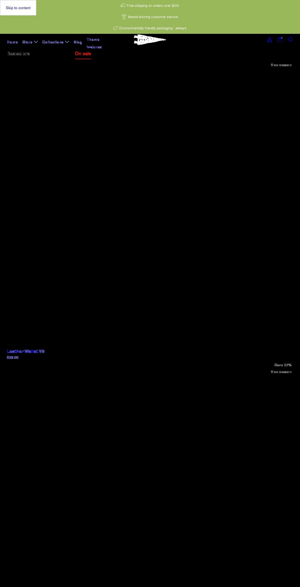 venue-theme-weekend.myshopify.com shopify website screenshot