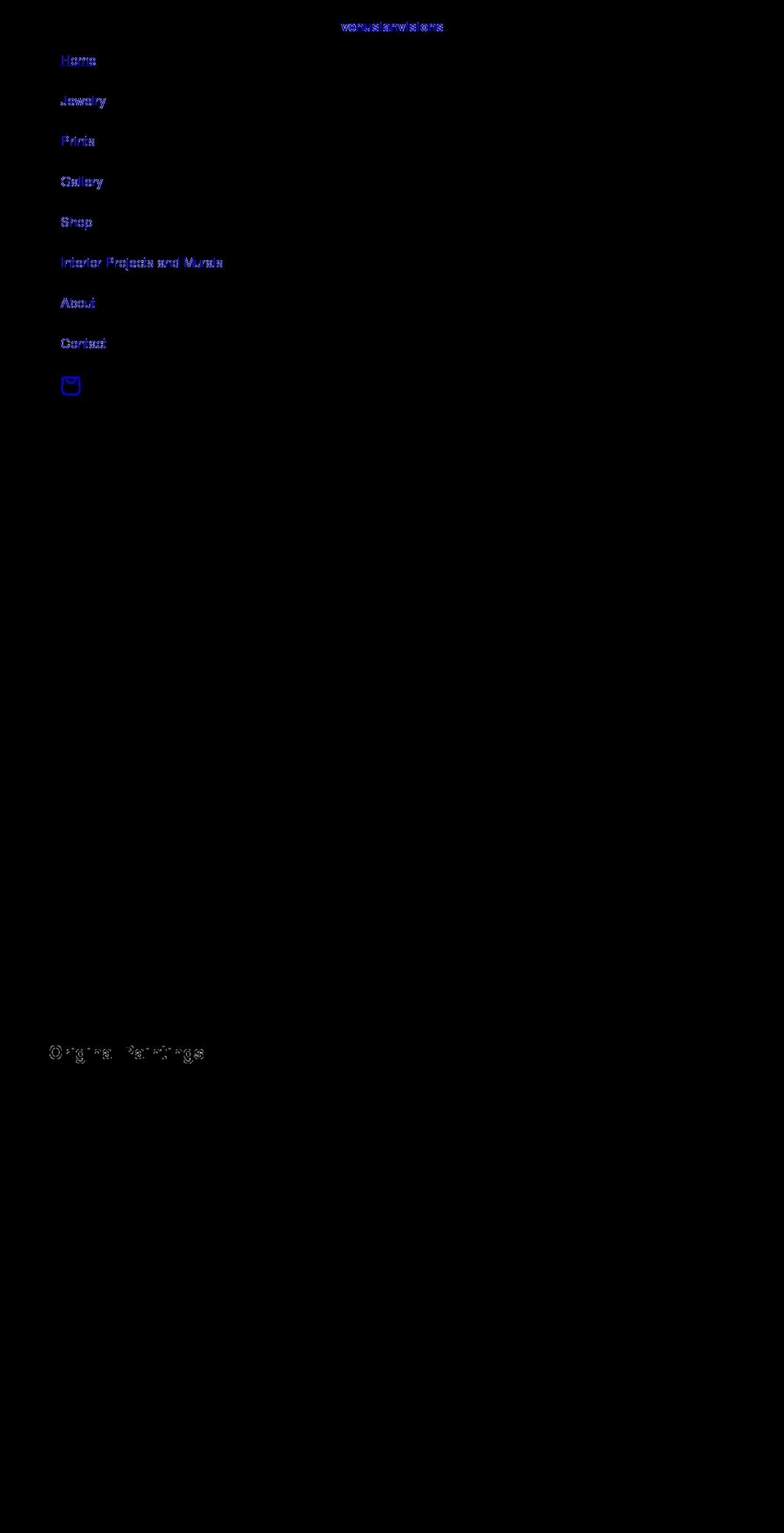 venusianvisions.com shopify website screenshot