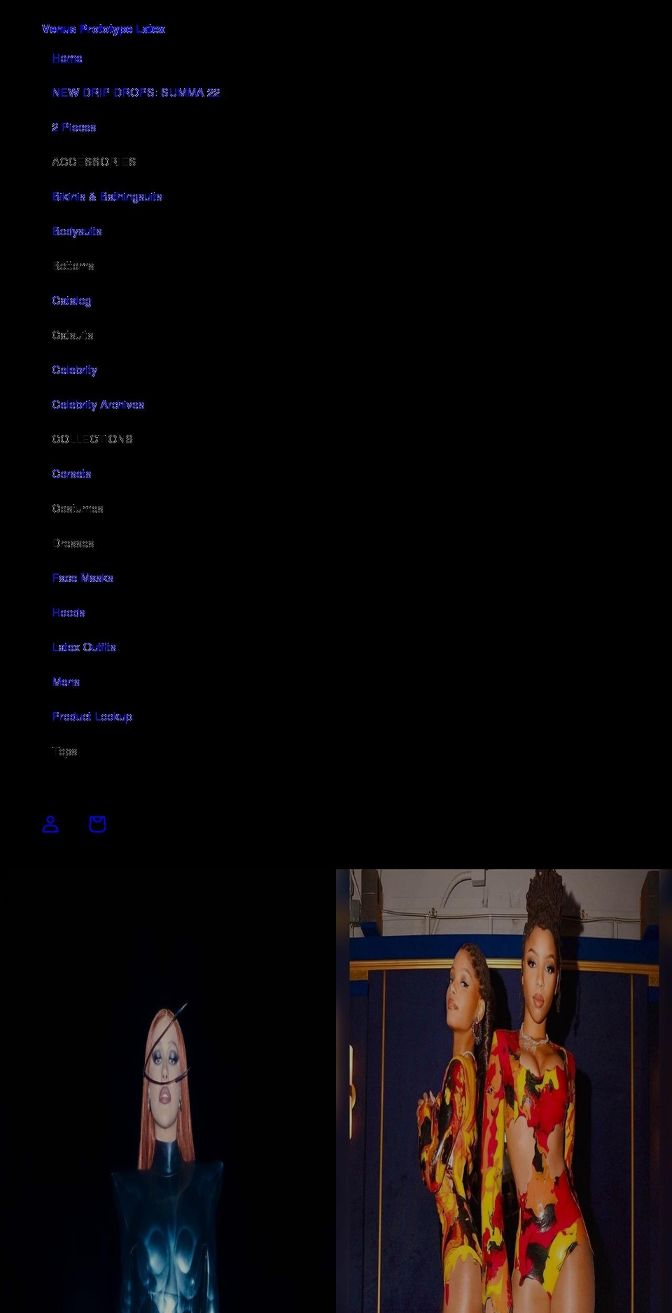 venusprototypelatex.com shopify website screenshot