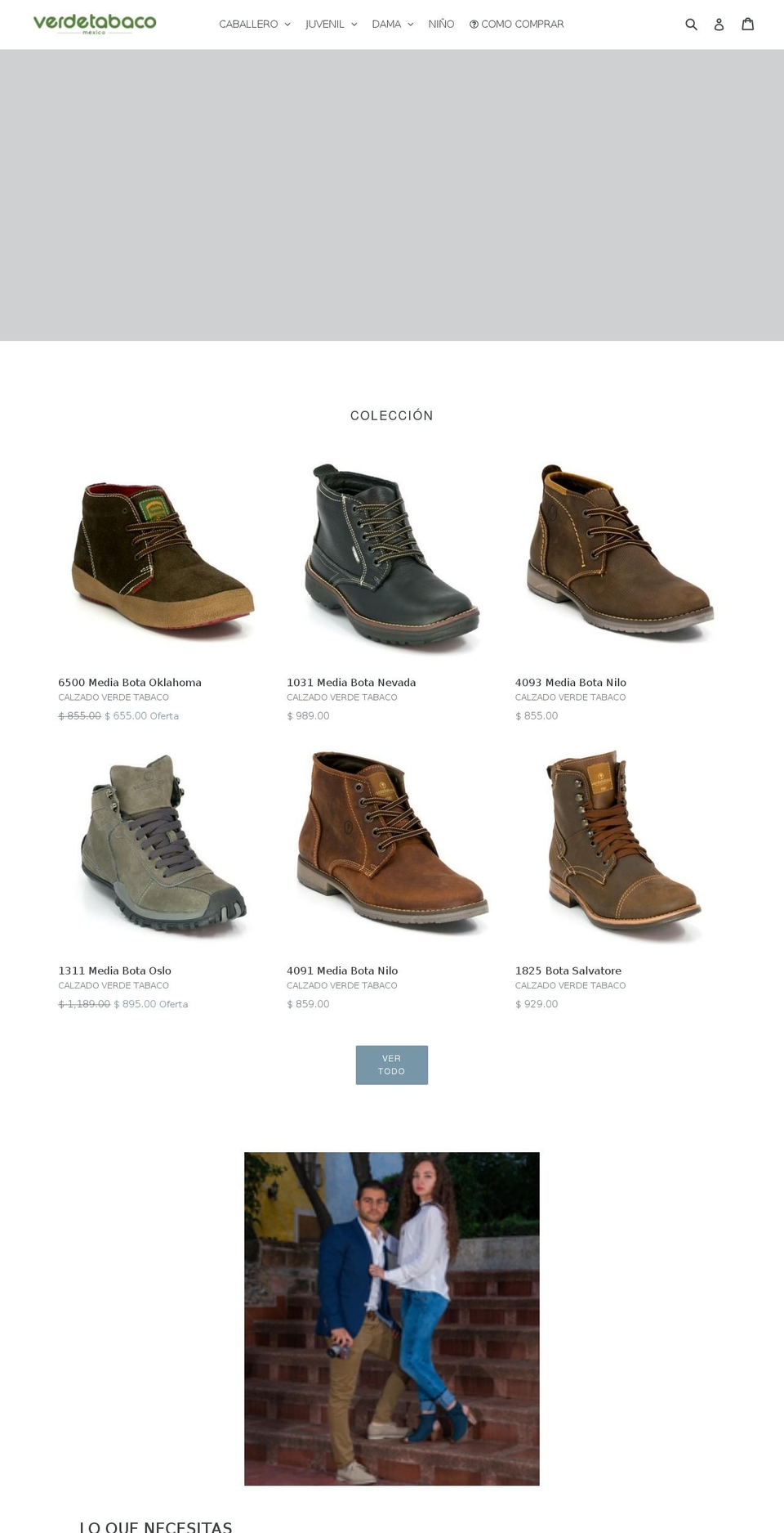 verdetabaco.com — Shopify storefront screenshot