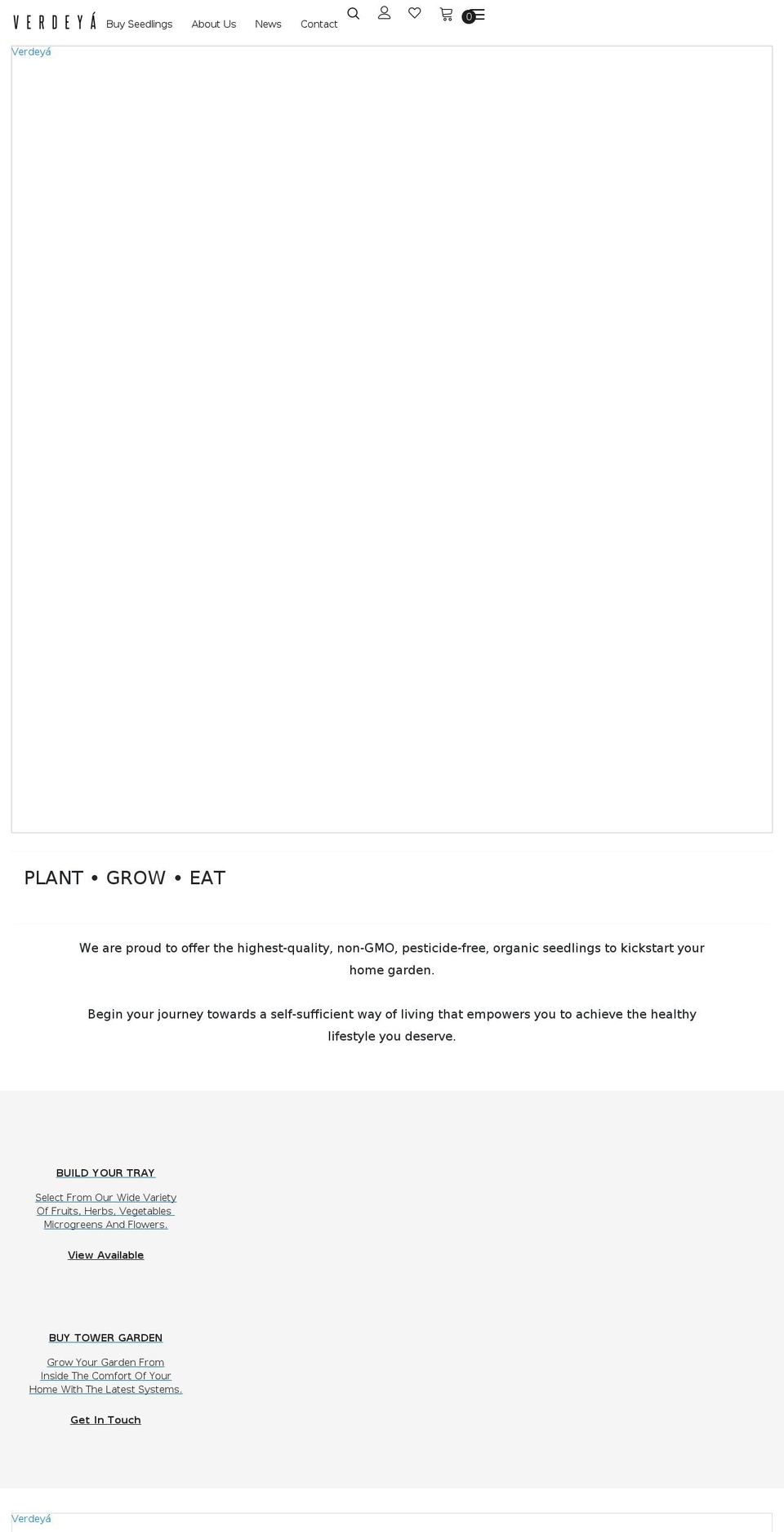 verdeya.com shopify website screenshot