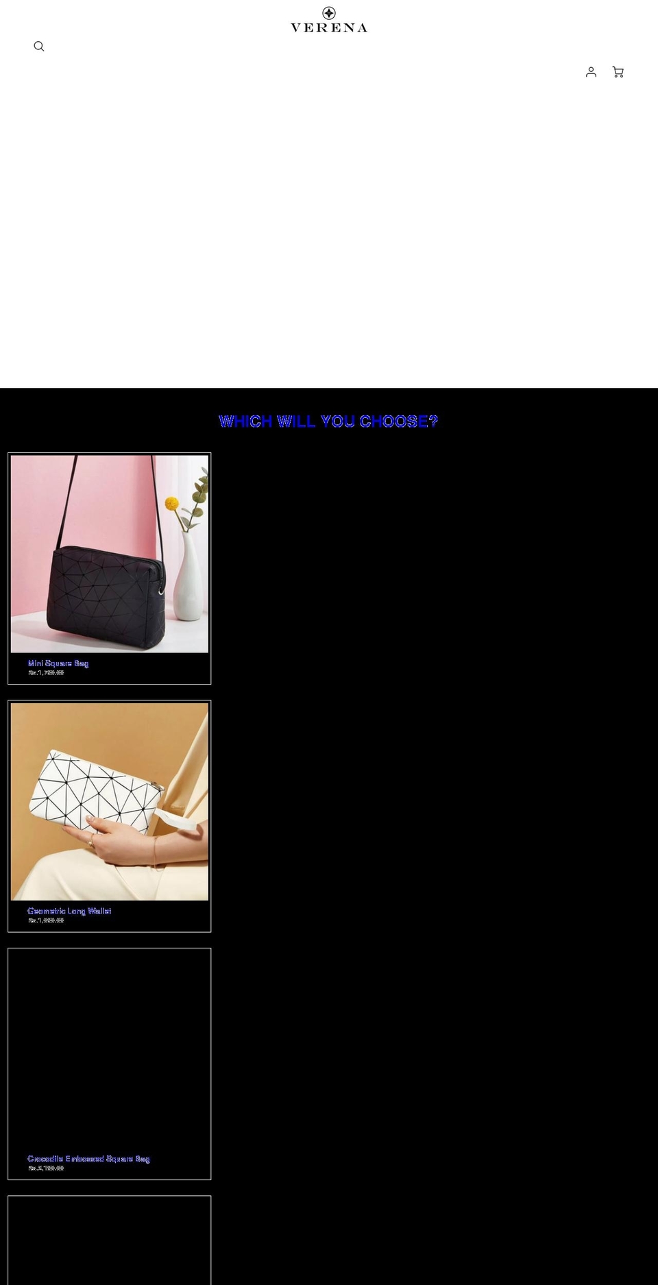 verena.online shopify website screenshot