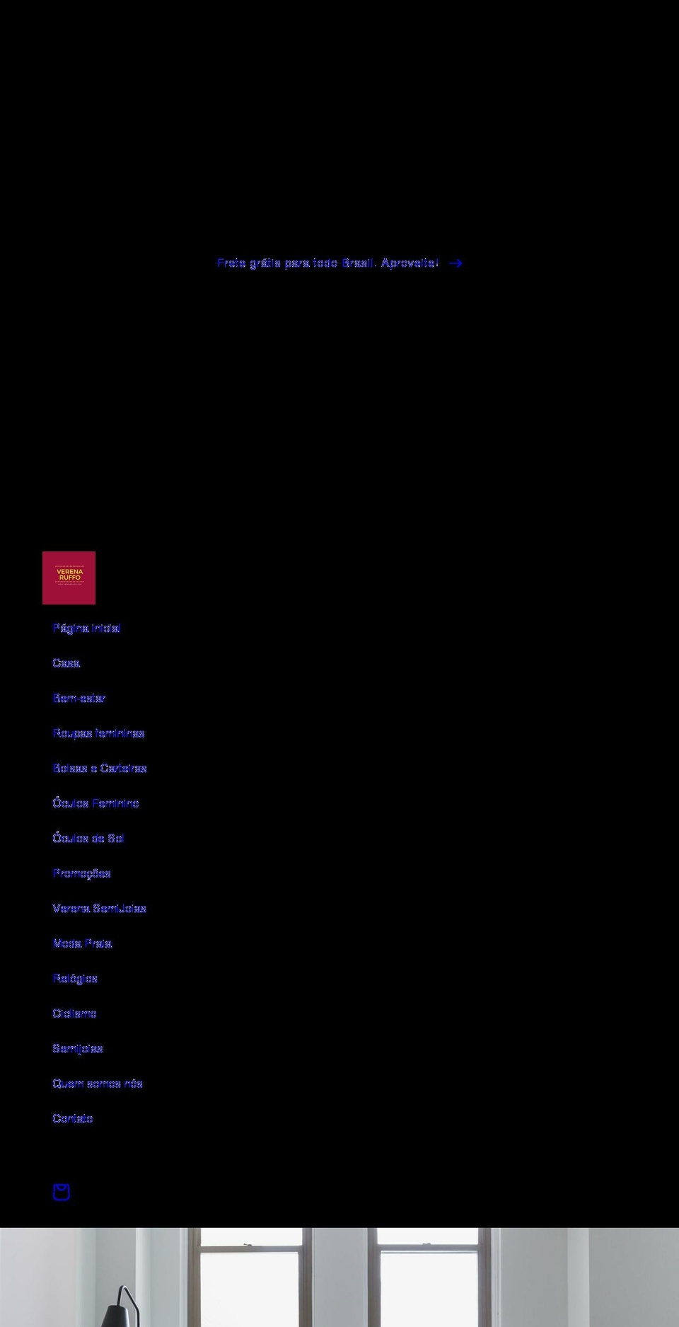 verenaruffo.com — Shopify storefront screenshot