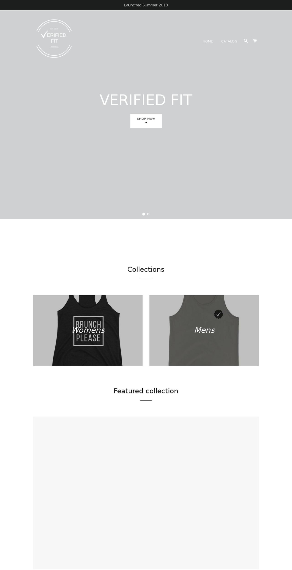 verifiedfit.com — Shopify storefront screenshot