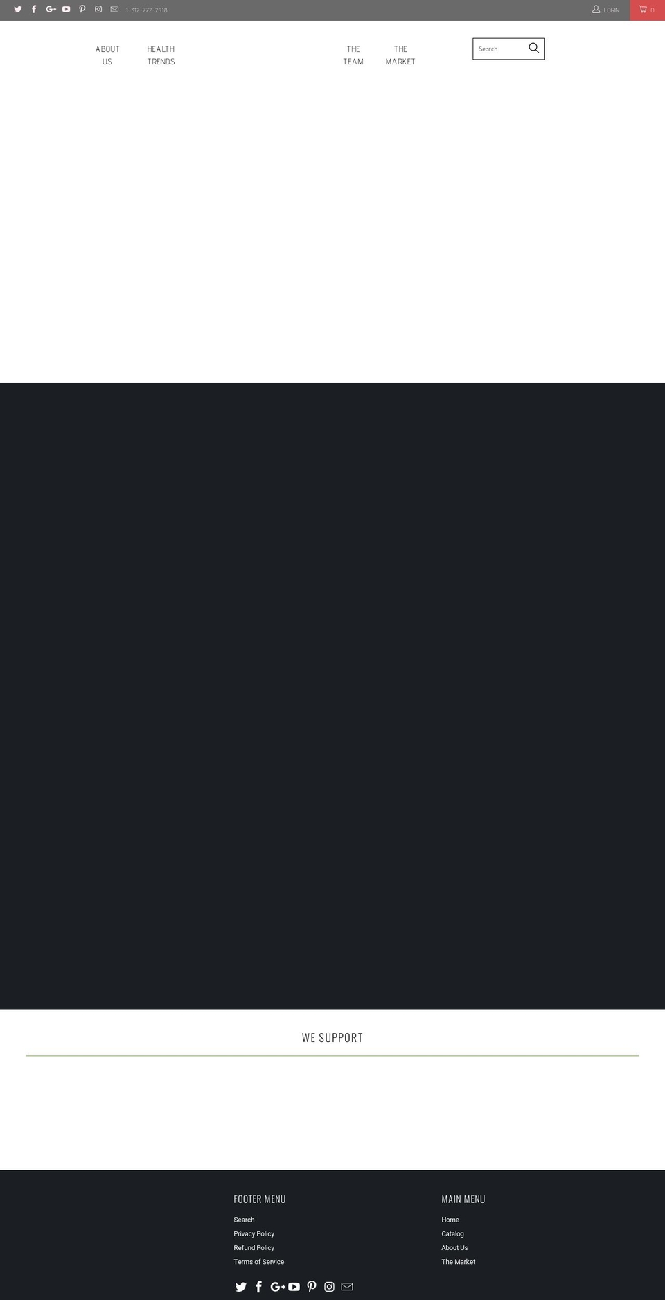 verifiedpurity.com — Shopify storefront screenshot
