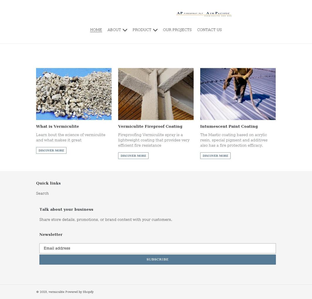 vermiculite.com.my shopify website screenshot