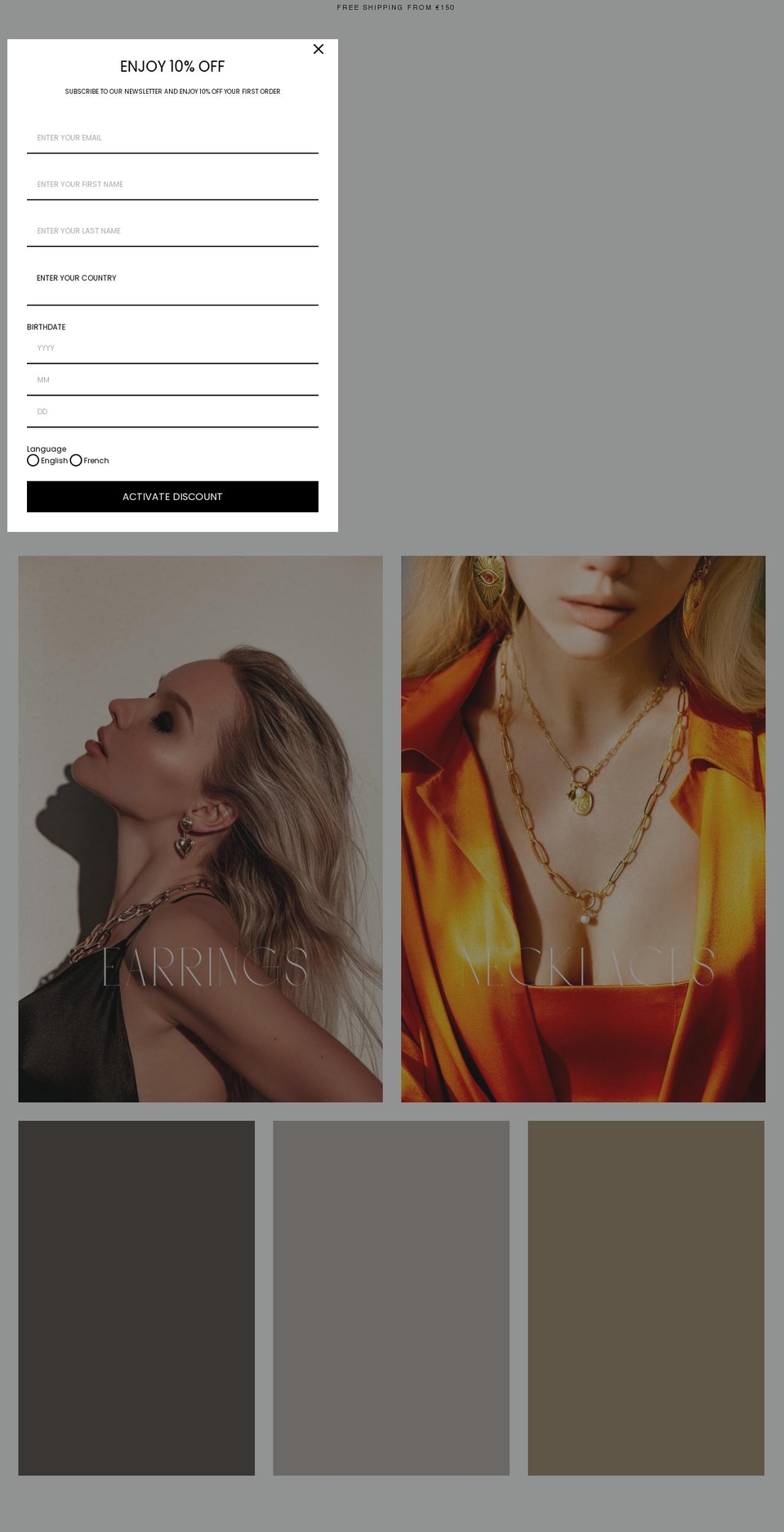 veronicagautschi.com shopify website screenshot