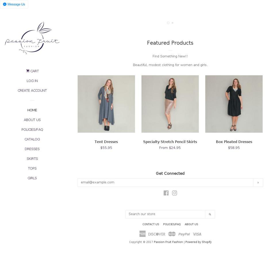 veronicamarlow.com shopify website screenshot