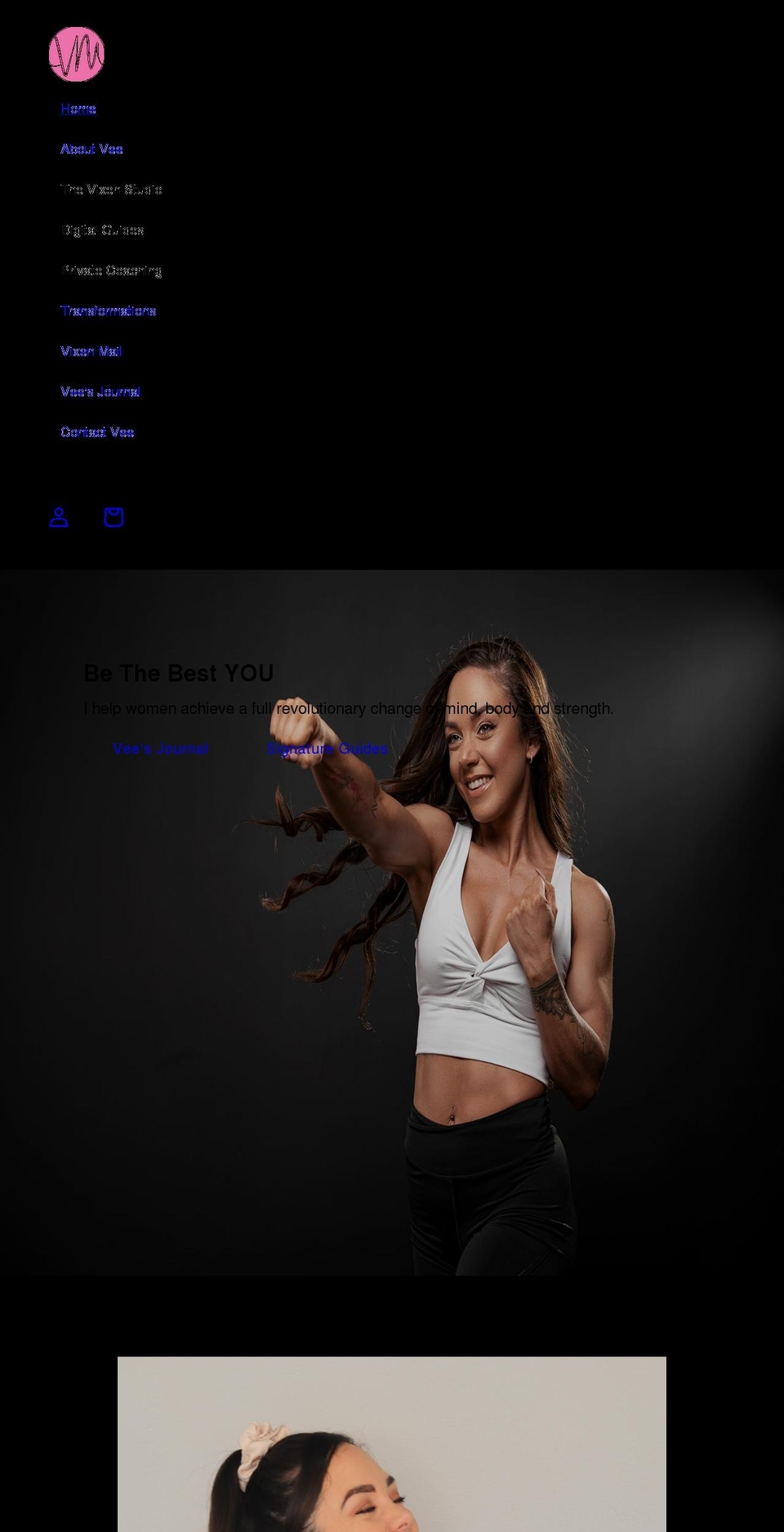 veroniquefit.com shopify website screenshot