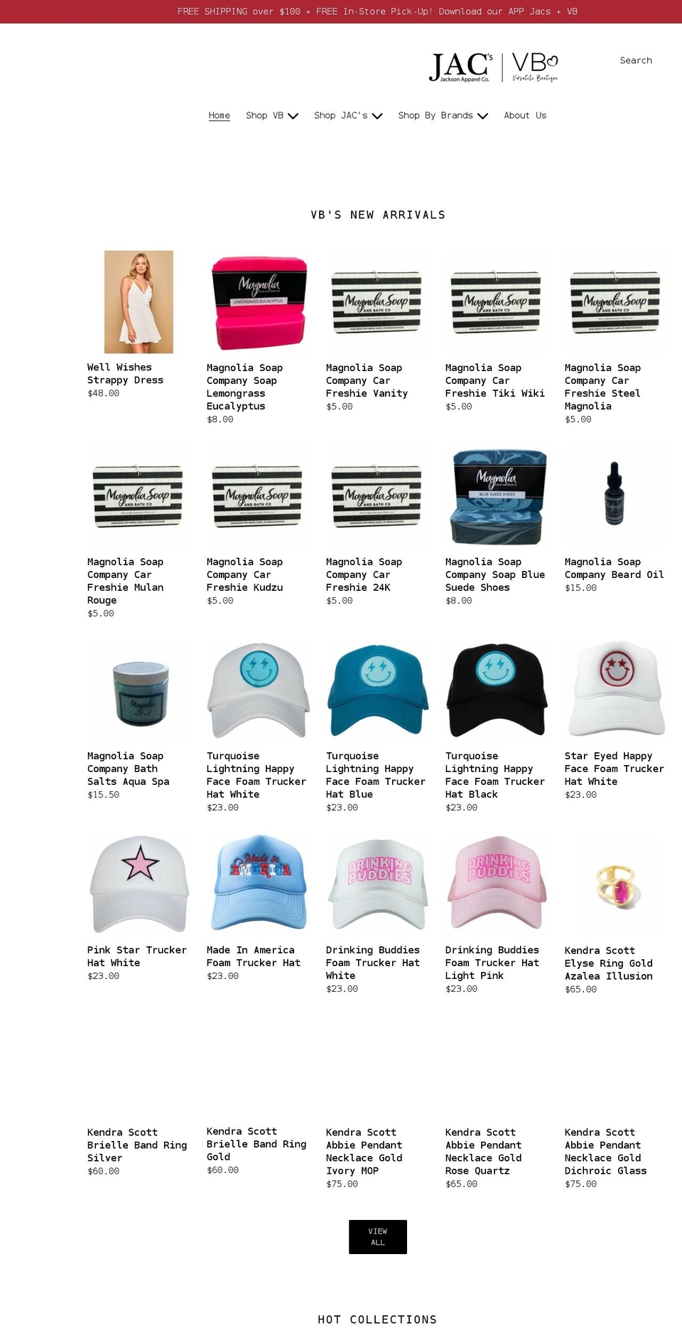 versatileboutique.com shopify website screenshot