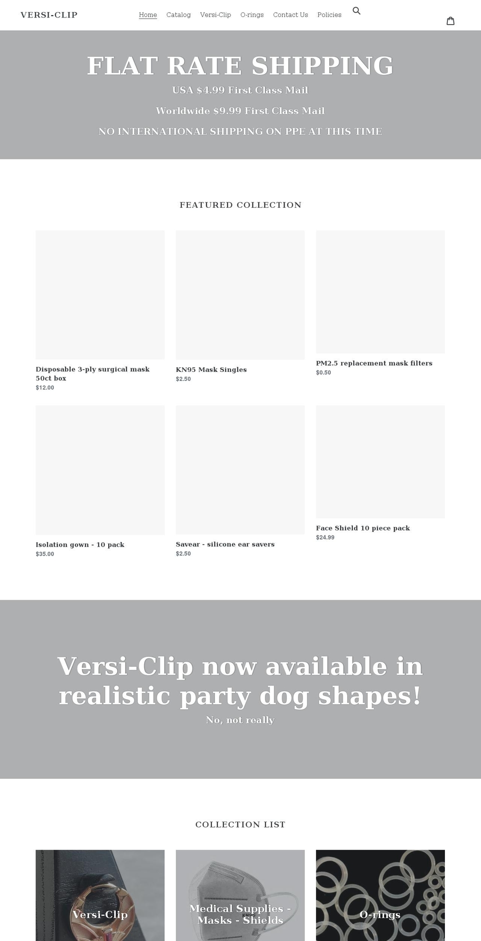 versi-clip.com shopify website screenshot