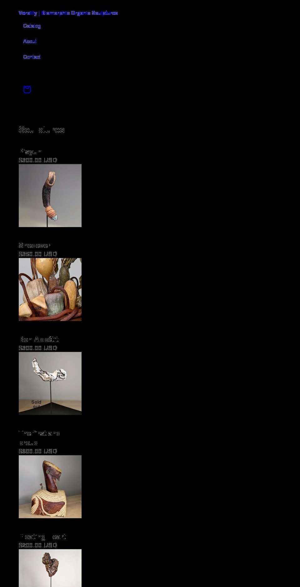 versiliy.com shopify website screenshot