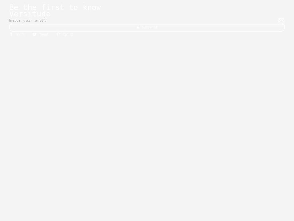 versitude.com shopify website screenshot