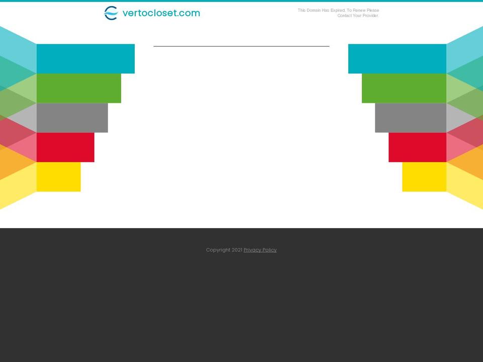 vertocloset.com — Shopify storefront screenshot