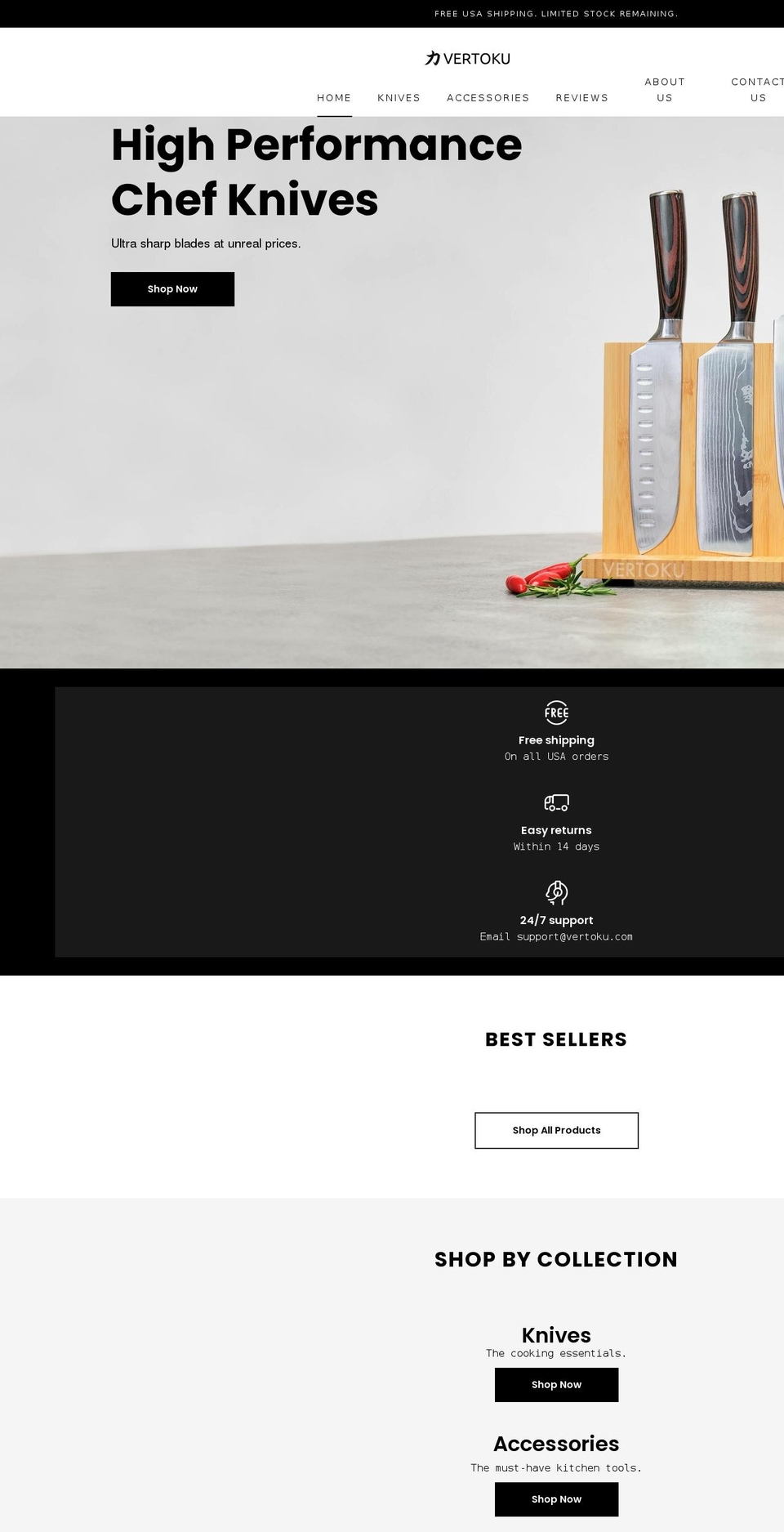 vertoku.shop shopify website screenshot