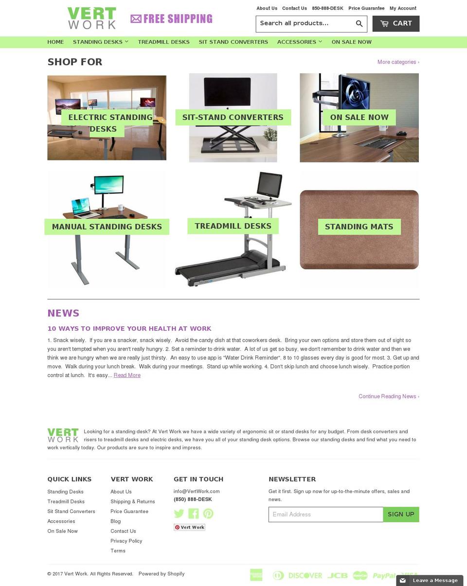 dsl-theme-sept3 Shopify theme site example vertwork.com