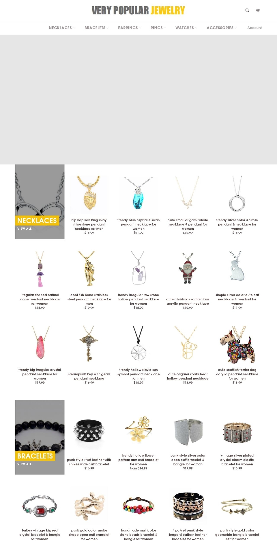 Copy of Copy of venture Shopify theme site example very-popular-jewelry.com