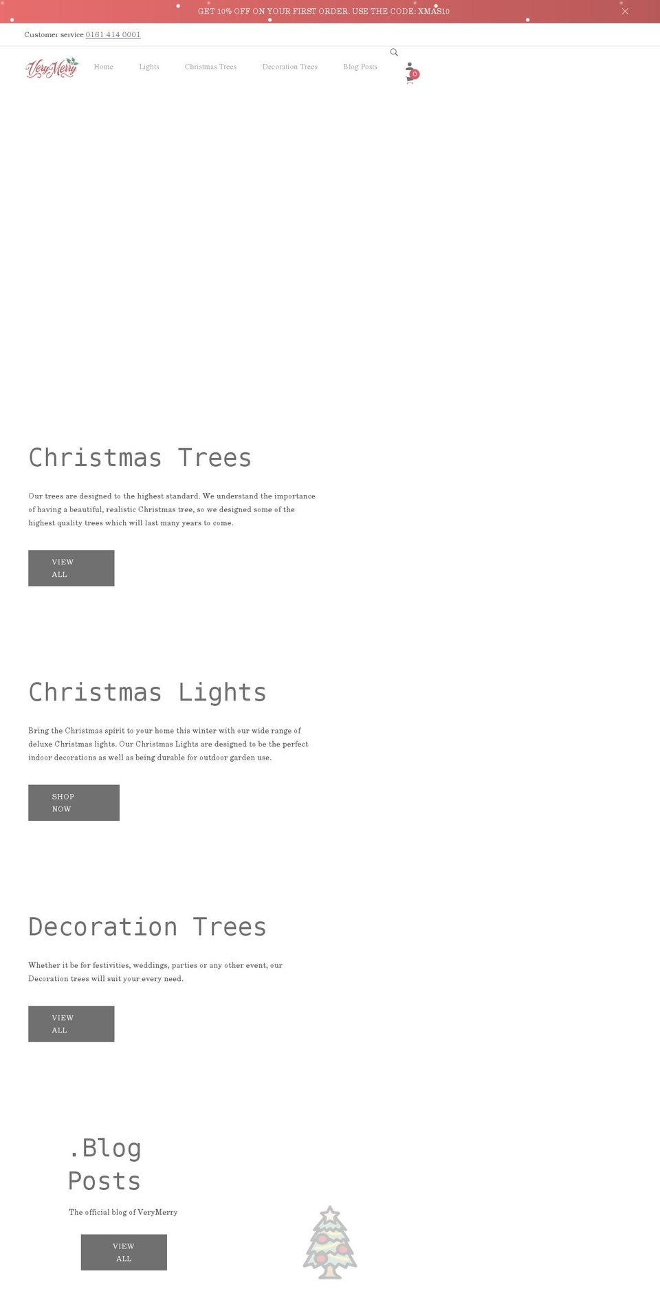 verymerry.co.uk shopify website screenshot