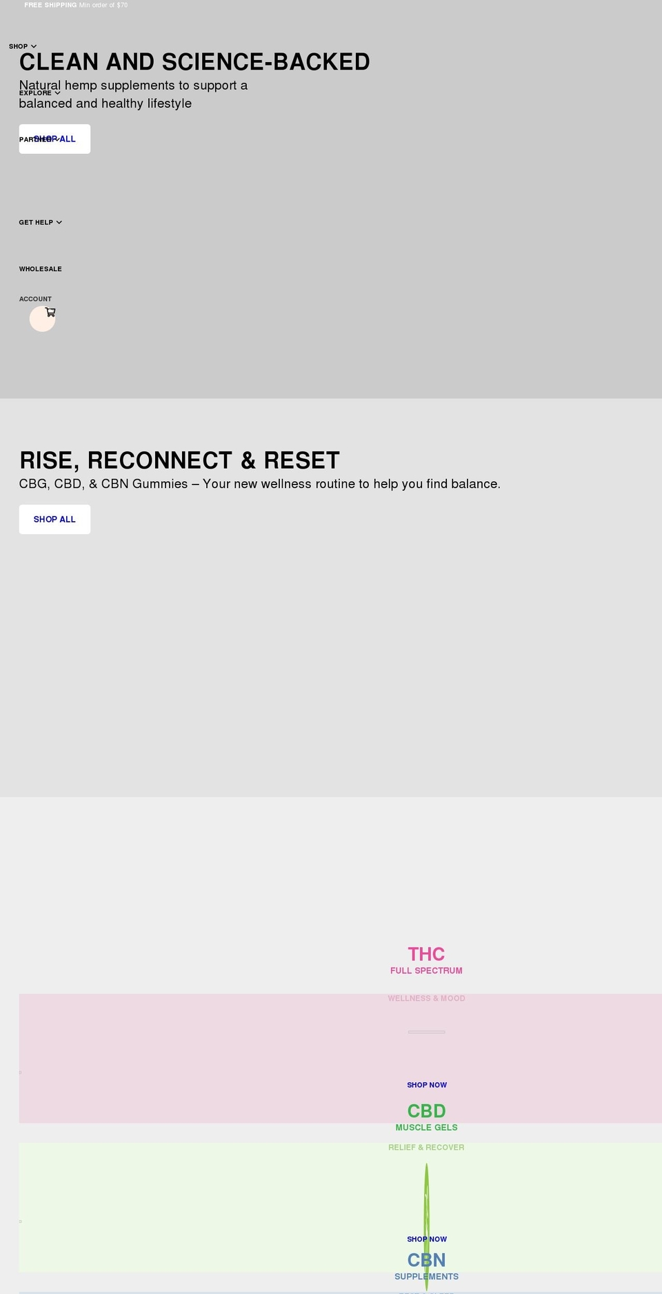vesloils.com — Shopify storefront screenshot