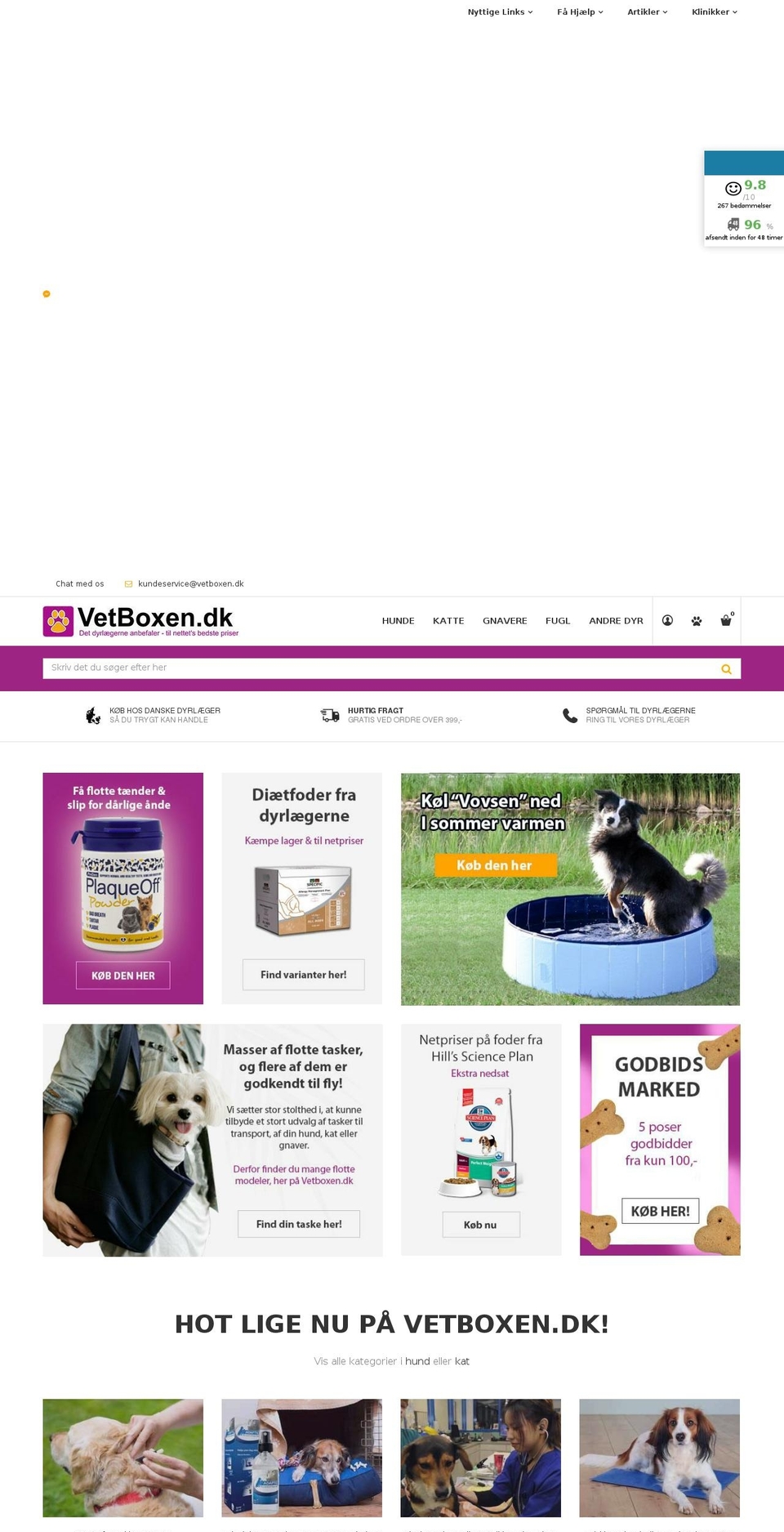 vetboxen.com — Shopify storefront screenshot