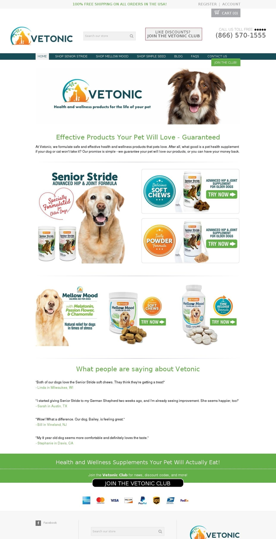 proven-profitable-theme-9-2-1 Shopify theme site example vetonic.com