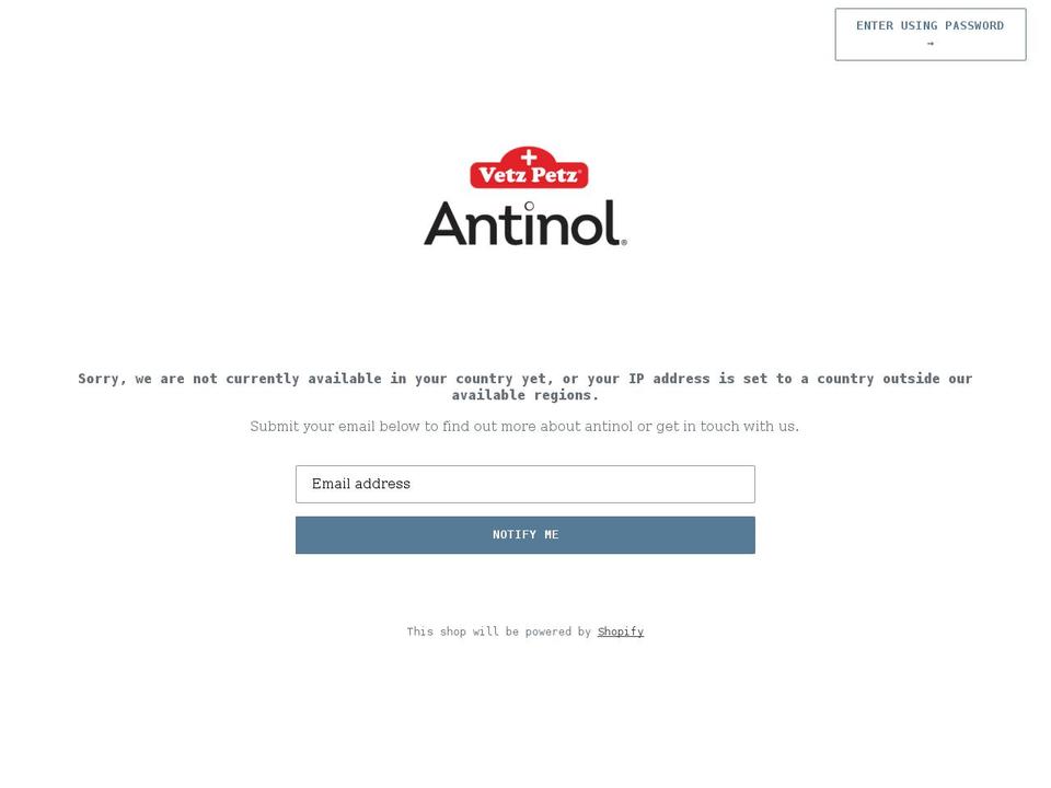 vetzpetz.org shopify website screenshot