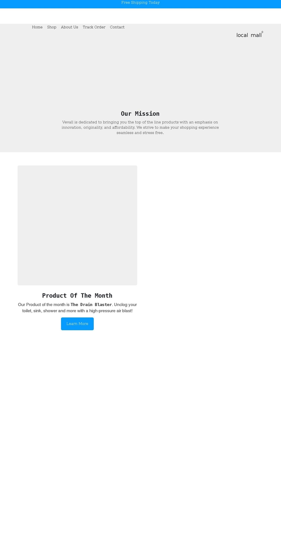 vevall.com shopify website screenshot
