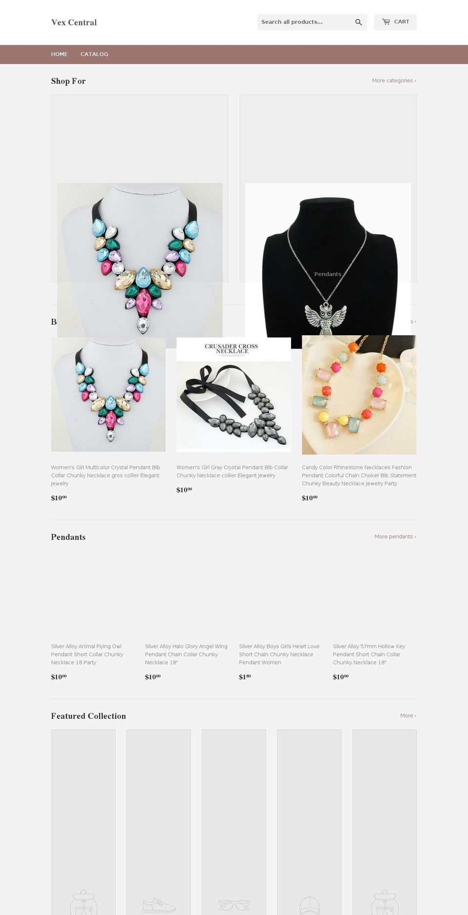 vexcentral.com — Shopify storefront screenshot
