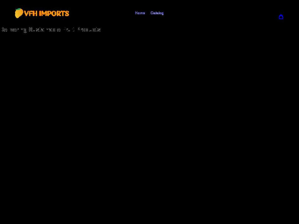 vfhimports.com shopify website screenshot