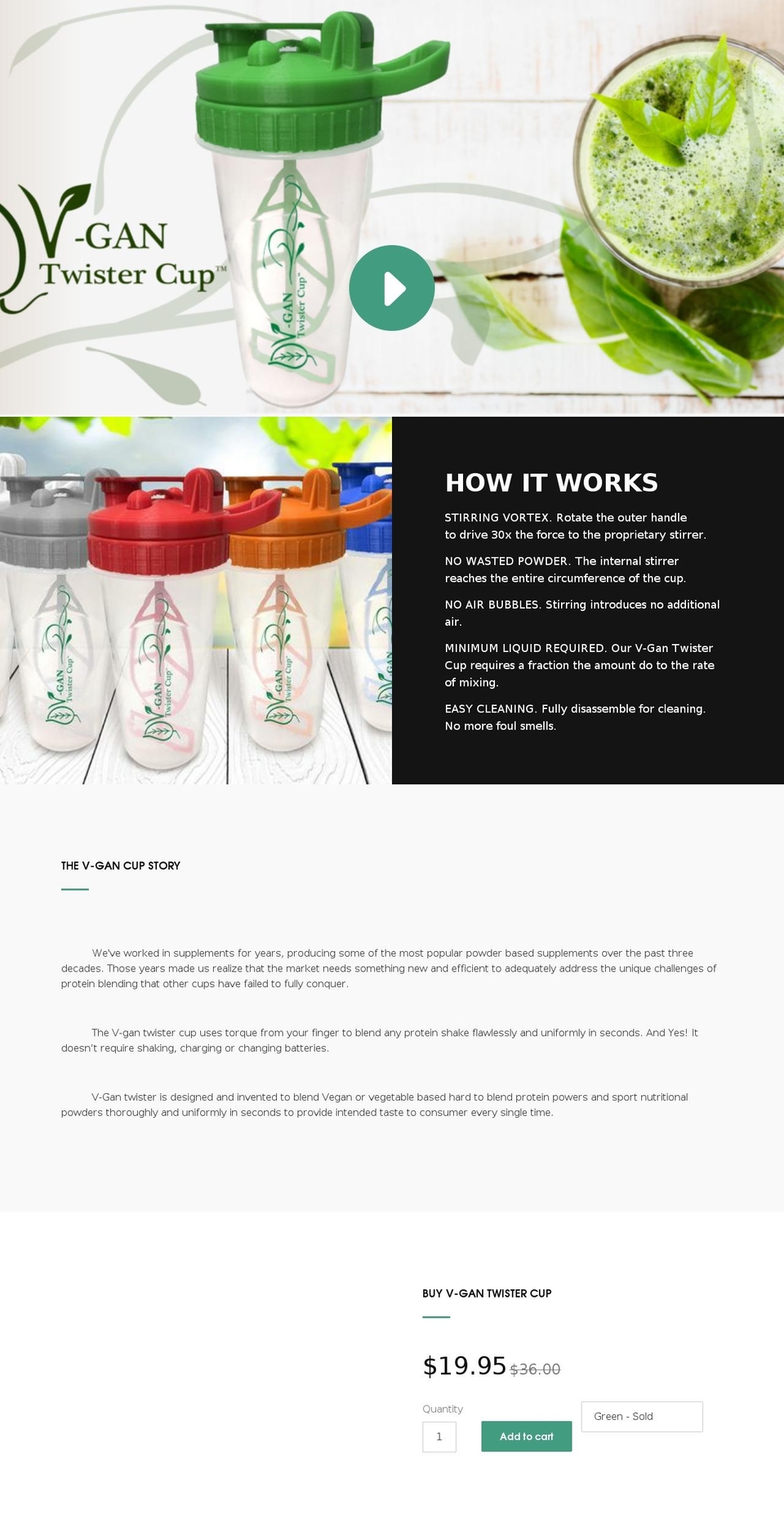 vgantwistercup.com — Shopify storefront screenshot
