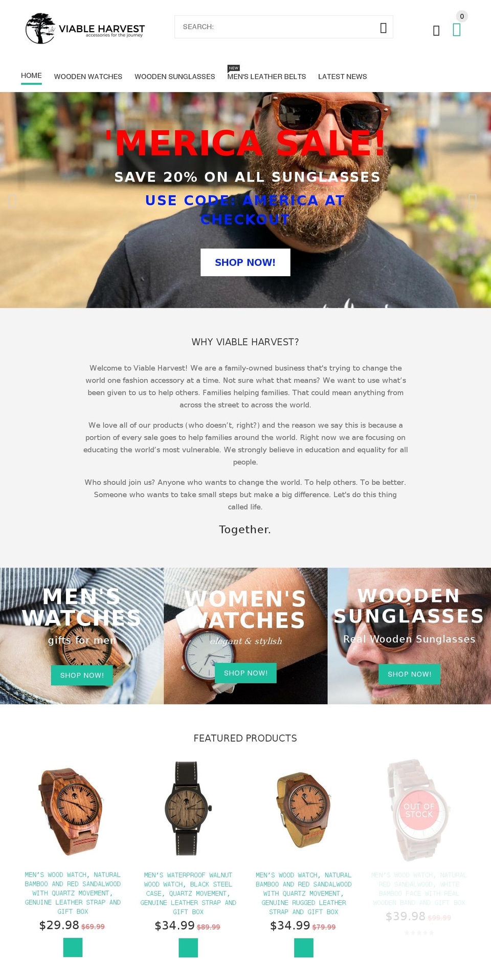 install-me-yourstore-v2-1-7 Shopify theme site example viableharvest.com