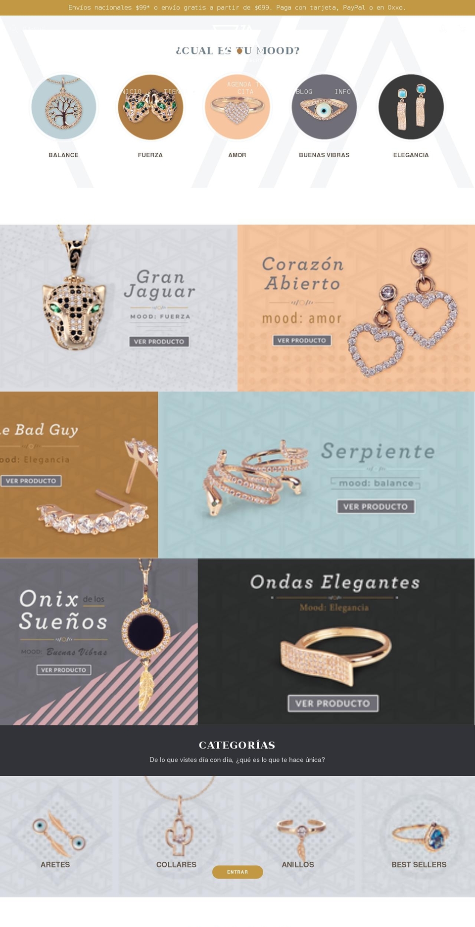 viajoyeria.com shopify website screenshot